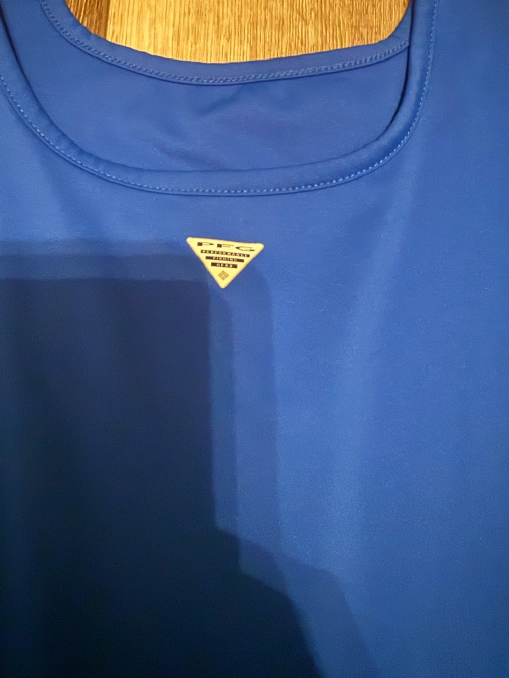 Columbia Blue Outdoor Jacket with Gold Label - Picture 4 of 5